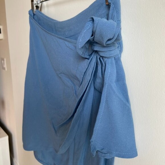 Cassiel Sarong Mini Skirt - Picture 3 of 11